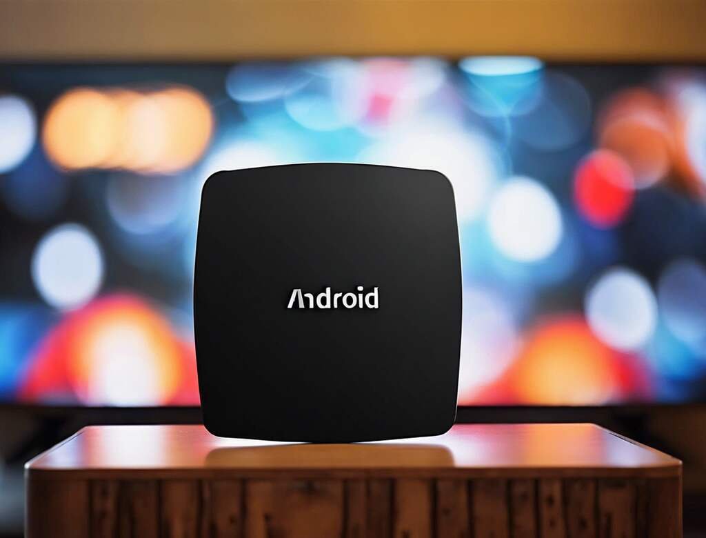 An image of an android tv box.