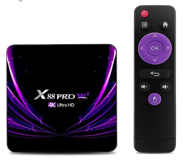 X88 Pro w2 android TV Box.